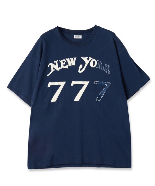 Jieda（ジエダ）の「777 TEE（Tシャツ/カットソー・メンズ・ブラック/ホワイト/ネイビー・1/2）」の13枚目の写真