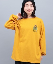 チチカカ | チビカチナコミックプリントロングTシャツ(Tシャツ/カットソー)
