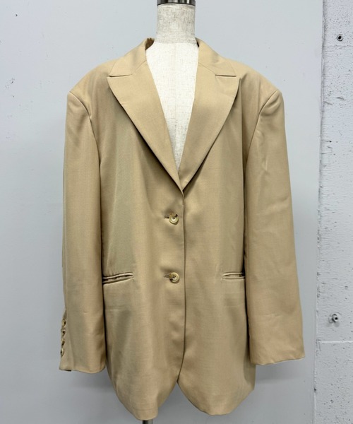 PROVOKE （プロヴォーク）の「BIG TAILORED JACKET（テーラードジャケット・レディース・ライトベージュ・FREE）」の6枚目の写真