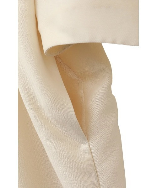 CLANE（クラネ）の「CLANE/クラネ/FORM SLEEVE ONEPIECE（ワンピース・レディース・アイボリー/ブラック・1）」の12枚目の写真