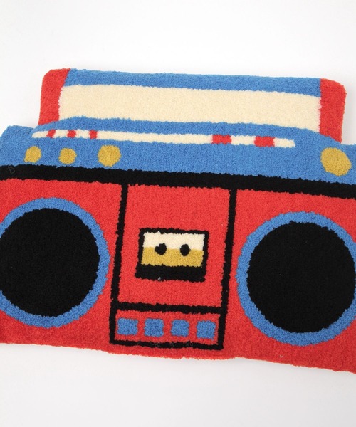 niko and...（ニコアンド）の「オリジナル レトロオーディオクッション（クッション/クッションカバー・レディース・レッド/イエロー・0）」の10枚目の写真