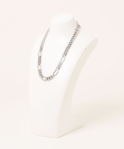 DIESEL(ディーゼル)の「ディーゼル アクセサリー メンズ ネックレス シルバー DX1626040(ネックレス・メンズ・シルバー・FREE)」の7枚目の写真