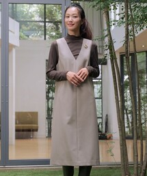 ツムギートflannel ジャンパースカート