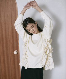 Firsthand | Firsthand/ファーストハンド フリル ドッキング ダンボール スウェット プルオーバー(スウェット)