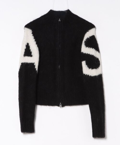 ALLSAINTS(オールセインツ)の「SYLVIE SLIM FIT CARDIGAN | SYLVIE スリム フィット カーディガン(カーディガン/ボレロ・レディース・ブラック×ホワイト・XS/S/M/L)」の8枚目の写真