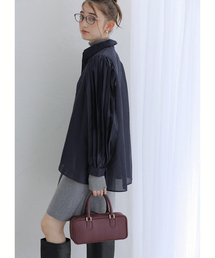 La TOTALITE | 【洗える】オーガンザプリーツブラウス(シャツ/ブラウス)