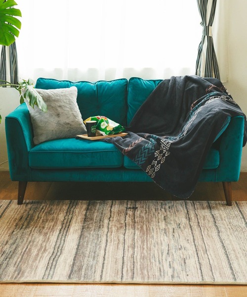 BAYFLOW（ベイフロー）の「BFフリースブランケットL 25AW（ブランケット・メンズ・ブラウン系/ホワイト系/グレー系/ブラック系・ONE SIZE）」の11枚目の写真