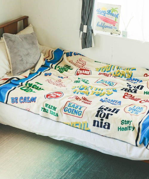 BAYFLOW（ベイフロー）の「BFフリースブランケットL 25AW（ブランケット・メンズ・ブラウン系/ホワイト系/グレー系/ブラック系・ONE SIZE）」の15枚目の写真