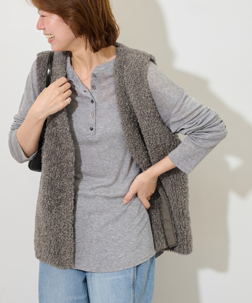 ボアニットベスト（ベスト）｜JOURNAL STANDARD relume（ジャーナル