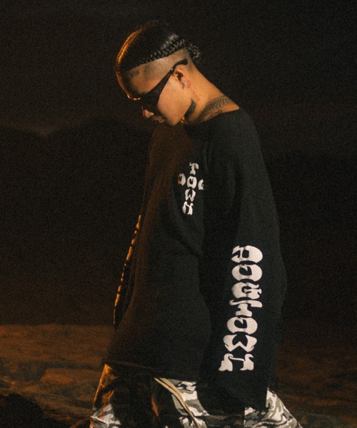 FR(13)NDS（フレンズ）の「FR(13)NDS/フレンズ/DOGTOWN コラボニット（ニット/セーター・メンズ・ブラック/グレー・M/L）」の8枚目の写真