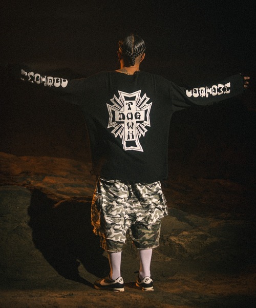 FR(13)NDS（フレンズ）の「FR(13)NDS/フレンズ/DOGTOWN コラボニット（ニット/セーター・メンズ・ブラック/グレー・M/L）」の9枚目の写真