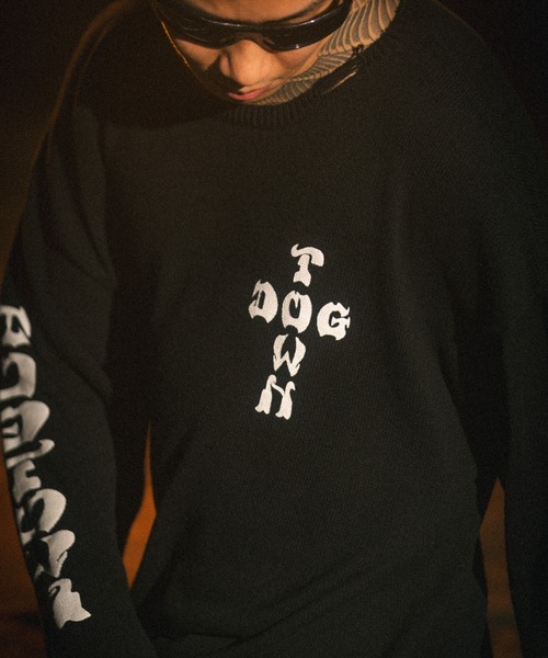 FR(13)NDS（フレンズ）の「FR(13)NDS/フレンズ/DOGTOWN コラボニット（ニット/セーター・メンズ・ブラック/グレー・M/L）」の20枚目の写真