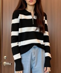 ANAP｜アナップのニット/セーター（ボーダー柄）通販 - ZOZOTOWN