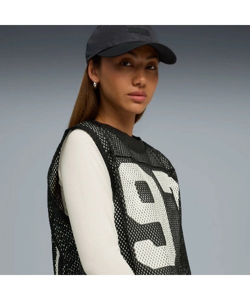 PUMA(プーマ)の「PUMA PUMA x ROSE RELAXED MESH TOP(プーマ プーマ x ロゼ リラックスド メッシュ トップ)(シャツ/ブラウス・レディース・ブラック系/ホワイト系・SMALL/MEDIUM/LARGE)」の12枚目の写真