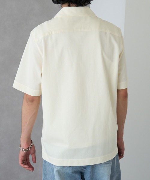 FRED PERRY(フレッドペリー)の「【FRED PERRY】COMPRESS MESH REVERE COLLAR SH M1745(シャツ/ブラウス・メンズ・ネイビー/オフホワイト/ブラック・M/S/XL/L)」の18枚目の写真