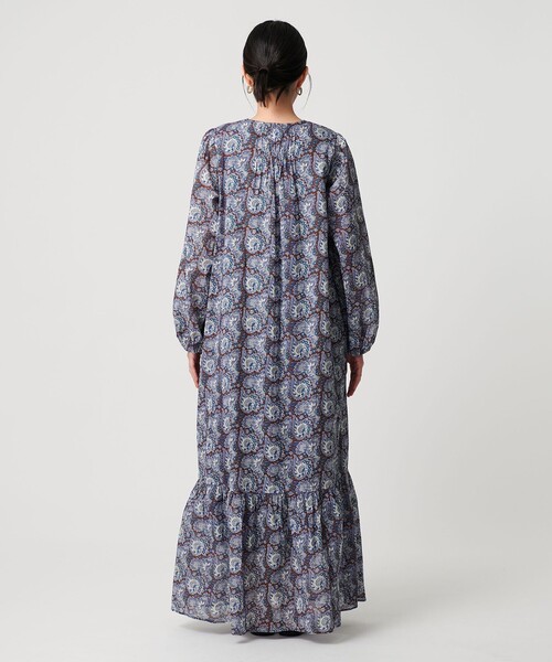 NE QUITTEZ PAS!(ヌキテパ)の「<ne Quittez pas>ペイズリーレースドレス(ワンピース・レディース・ネイビー・M)」の7枚目の写真