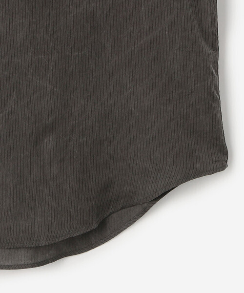 Kaptain Sunshine（キャプテン サンシャイン）の「KAPTAIN SUNSHINE | 先染めストライプ レギュラーカラー長袖シャツ MEN（シャツ/ブラウス・メンズ・チャコール・4/3）」の6枚目の写真