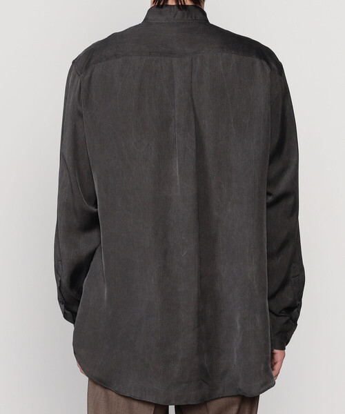 KAPTAIN SUNSHINE | 先染めストライプ レギュラーカラー長袖シャツ MEN