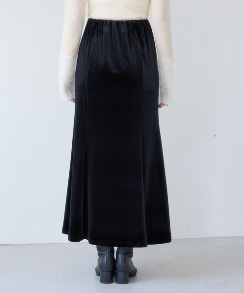 VIS(ビス)の「ベロアナロースカート(スカート・レディース・ブラック/ダークブラウン・S/M)」の13枚目の写真