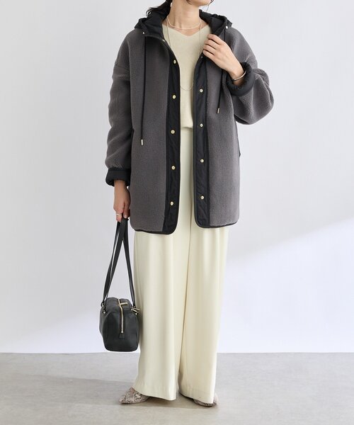 セール】【感動の軽さ】【最高気温5度の寒い日に！】フードボアコート