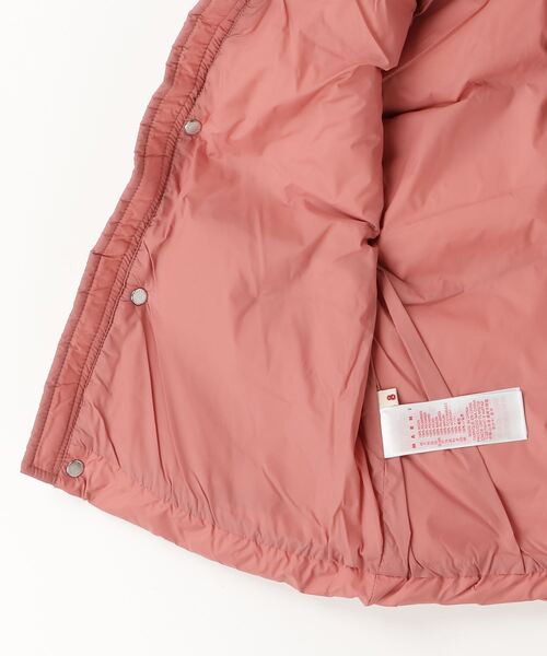 MARNI（マルニ）の「キッズ パファーベスト MARNI KID（ナイロンジャケット・キッズ・ピンク・14Y/8Y/12Y/4Y/6Y/10Y）」の3枚目の写真