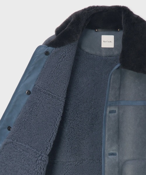 ムートンレザー ハーフブルゾン / 253123 654ZLB（ムートンコート