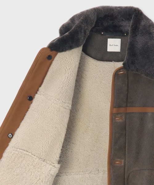 ムートンレザー ハーフブルゾン / 253123 654ZLB（その他アウター