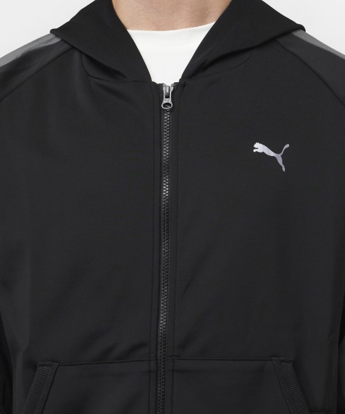 PUMA（プーマ）の「プーマ PUMA TRN EDGE ニット FZ HD（パーカー・メンズ・ブラック/グレー・M/LL/L/3L）」の11枚目の写真