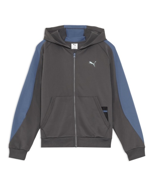 PUMA（プーマ）の「プーマ PUMA TRN EDGE ニット FZ HD（パーカー・メンズ・ブラック/グレー・M/LL/L/3L）」の15枚目の写真