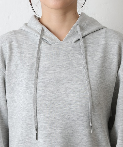 COLONY 2139（コロニートゥーワンスリーナイン）の「ダンボールパーカーワンピース（ワンピース・レディース・グレー/チャコールグレー/ブラック・FREE）」の8枚目の写真