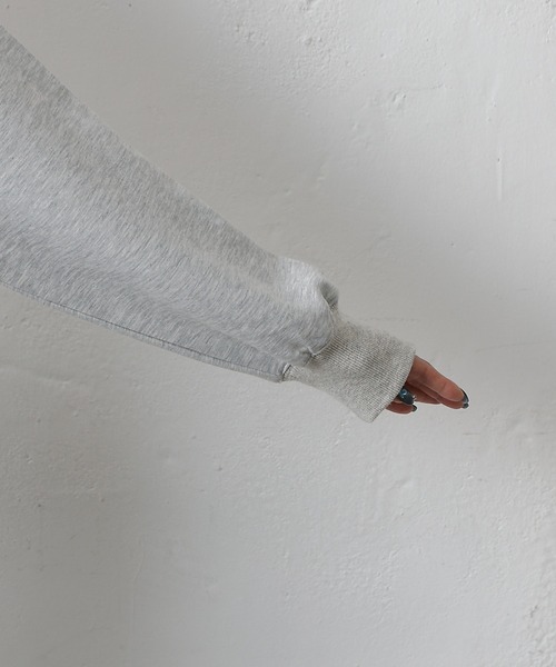 COLONY 2139（コロニートゥーワンスリーナイン）の「ダンボールパーカーワンピース（ワンピース・レディース・グレー/チャコールグレー/ブラック・FREE）」の10枚目の写真