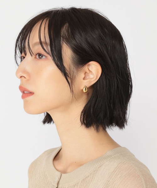 studio CLIP(スタディオクリップ)の「【daily CLIP】ステンレスドロップモチーフピアス(ピアス(両耳用)・レディース・その他2/その他1・FREE)」の7枚目の写真