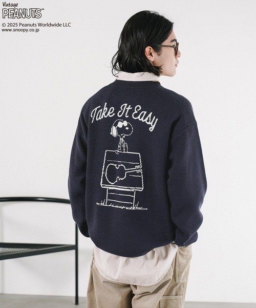 PEANUTS(ピーナッツ)の「【PEANUTS×BAYFLOW】ピーナッツアソートニット(ニット/セーター・メンズ・オレンジ/オフホワイト/ネイビー/モカ/ベージュ・MEDIUM/LARGE)」の5枚目の写真