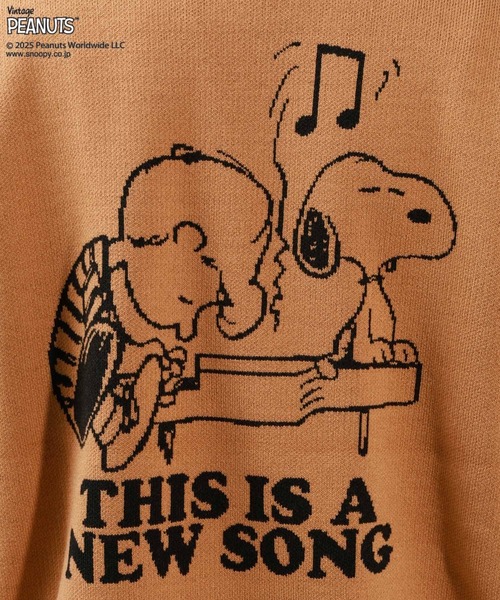 PEANUTS(ピーナッツ)の「【PEANUTS×BAYFLOW】ピーナッツアソートニット(ニット/セーター・メンズ・オレンジ/オフホワイト/ネイビー/モカ/ベージュ・MEDIUM/LARGE)」の18枚目の写真