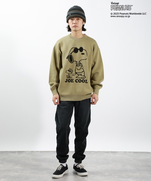PEANUTS(ピーナッツ)の「【PEANUTS×BAYFLOW】ピーナッツアソートニット(ニット/セーター・メンズ・オレンジ/オフホワイト/ネイビー/モカ/ベージュ・MEDIUM/LARGE)」の12枚目の写真