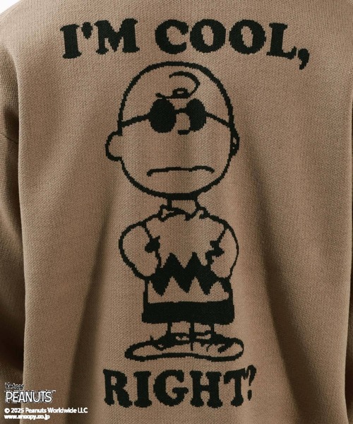 PEANUTS(ピーナッツ)の「【PEANUTS×BAYFLOW】ピーナッツアソートニット(ニット/セーター・メンズ・オレンジ/オフホワイト/ネイビー/モカ/ベージュ・MEDIUM/LARGE)」の16枚目の写真