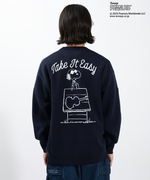 PEANUTS(ピーナッツ)の「【PEANUTS×BAYFLOW】ピーナッツアソートニット(ニット/セーター・メンズ・オレンジ/オフホワイト/ネイビー/モカ/ベージュ・MEDIUM/LARGE)」の22枚目の写真
