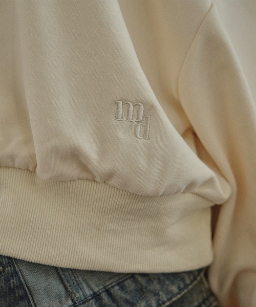 セール】offshoulder sweatshirt / オフショルダースウェットトップス