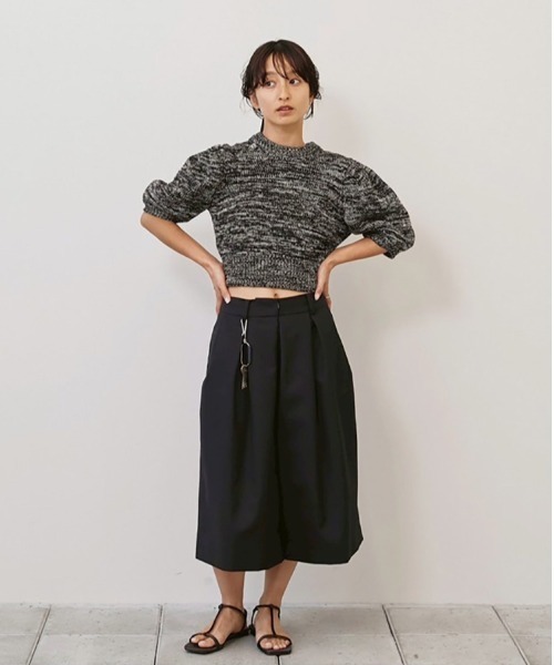 Puffsleeve Mix Knit（ニット/セーター）｜TODAYFUL（トゥデイフル）の