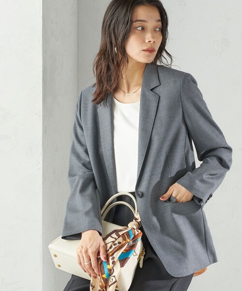 ウーステッド テーラード ジャケット（セットアップ対応）（テーラード