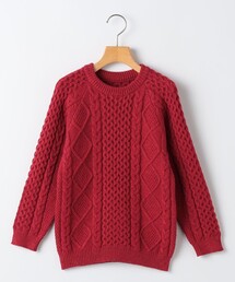 SHIPS（シップス）の「SHIPS KIDS:140～160cm /〈洗濯機可能〉ケーブル ニット（ニット/セーター・キッズ）」