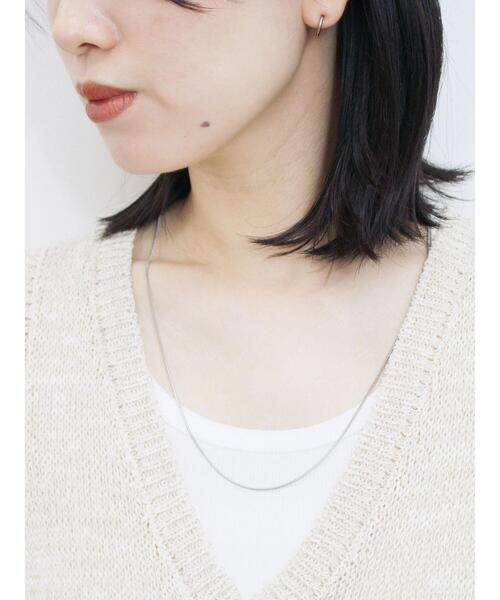 Samansa Mos2 blue（サマンサモスモスブルー）の「◎リブタンク（Tシャツ/カットソー・レディース・オフホワイト/ブラック・F）」の22枚目の写真