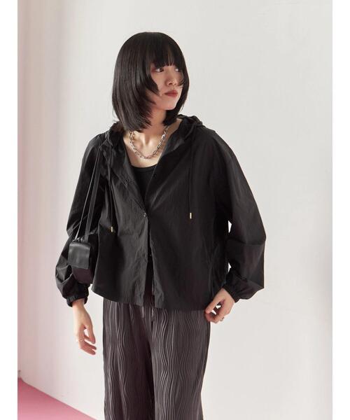 Samansa Mos2 blue（サマンサモスモスブルー）の「◎リブタンク（Tシャツ/カットソー・レディース・オフホワイト/ブラック・F）」の14枚目の写真