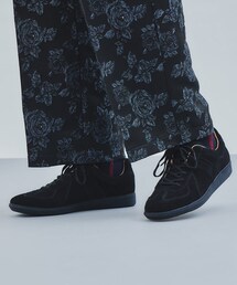 tk.TAKEO KIKUCHI（ティーケータケオキクチ）の「GERMAN TRAINER 別注レザースニーカー（スニーカー）」