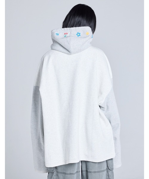 ハローキティコラボ（ハローキティコラボ）の「hello kitty x little sunny bite hoodie（パーカー・レディース・ピンク/グレー/ブラック・MEDIUM/SMALL）」の15枚目の写真