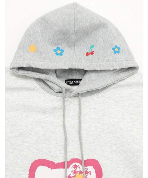 ハローキティコラボ（ハローキティコラボ）の「hello kitty x little sunny bite hoodie（パーカー・レディース・ピンク/グレー/ブラック・MEDIUM/SMALL）」の17枚目の写真
