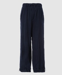 Hem gathers pants