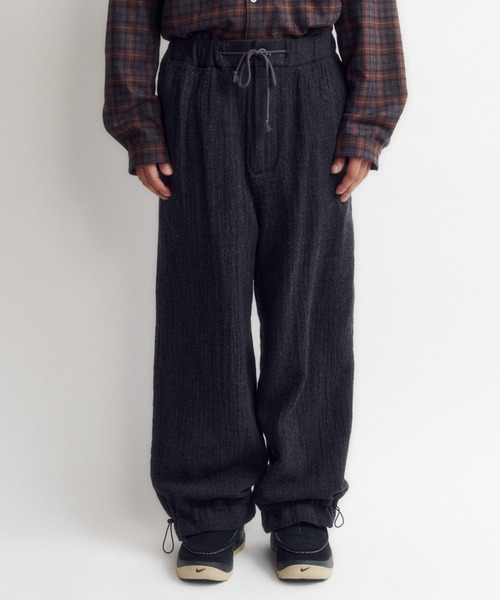 DIGAWEL(ディガウェル)の「Hem gathers pants(その他パンツ・メンズ・ネイビー/グレー系その他・2)」の3枚目の写真