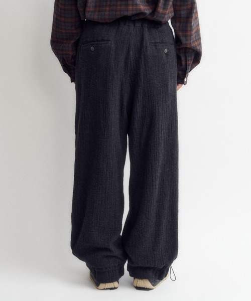 DIGAWEL(ディガウェル)の「Hem gathers pants(その他パンツ・メンズ・ネイビー/グレー系その他・2)」の5枚目の写真
