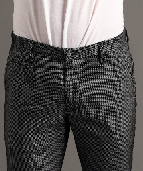 MONSIEUR NICOLE(ムッシュニコル)の「SOFTTHERMO ドビーストレッチパンツ(その他パンツ・メンズ・ネイビー/グレー/ブラック・MEDIUM/LARGE/X-LARGE/SMALL)」の9枚目の写真